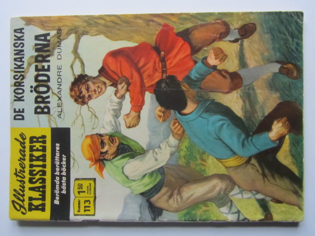 Illustrerade Klassiker 113 De korsikanska bröderna 2:a uppl Vg