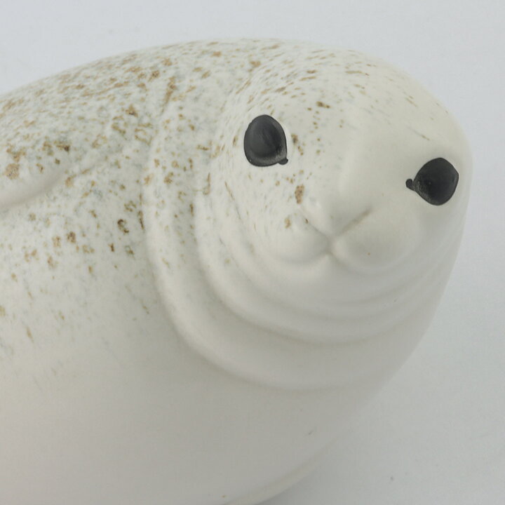 ポール・ホフ  Arcticシリーズ   ハイイロアザラシ Gray Seal 置物 1980年代 (23/9cm)