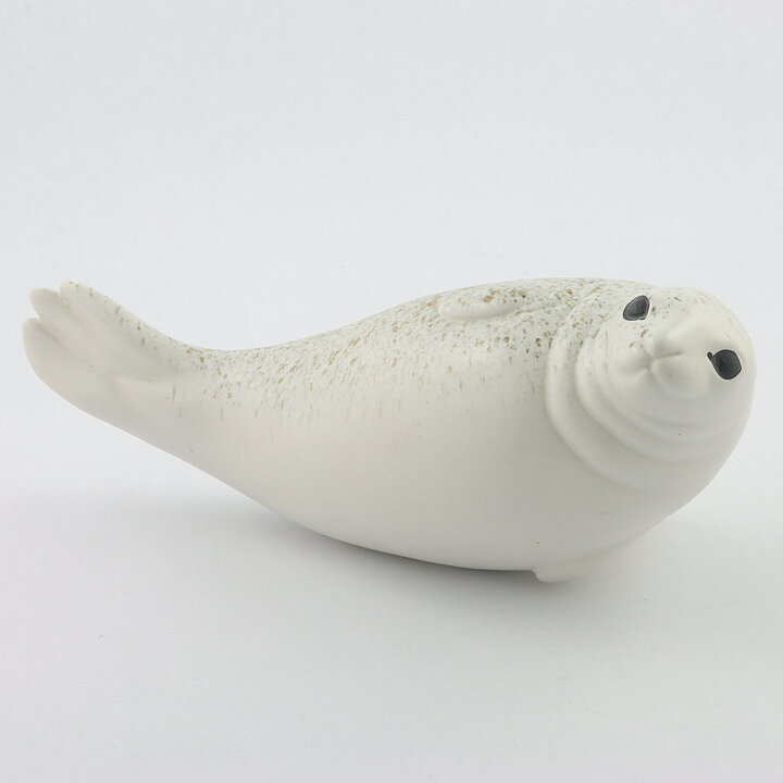 ポール・ホフ  Arcticシリーズ   ハイイロアザラシ Gray Seal 置物 1980年代 (23/9cm)