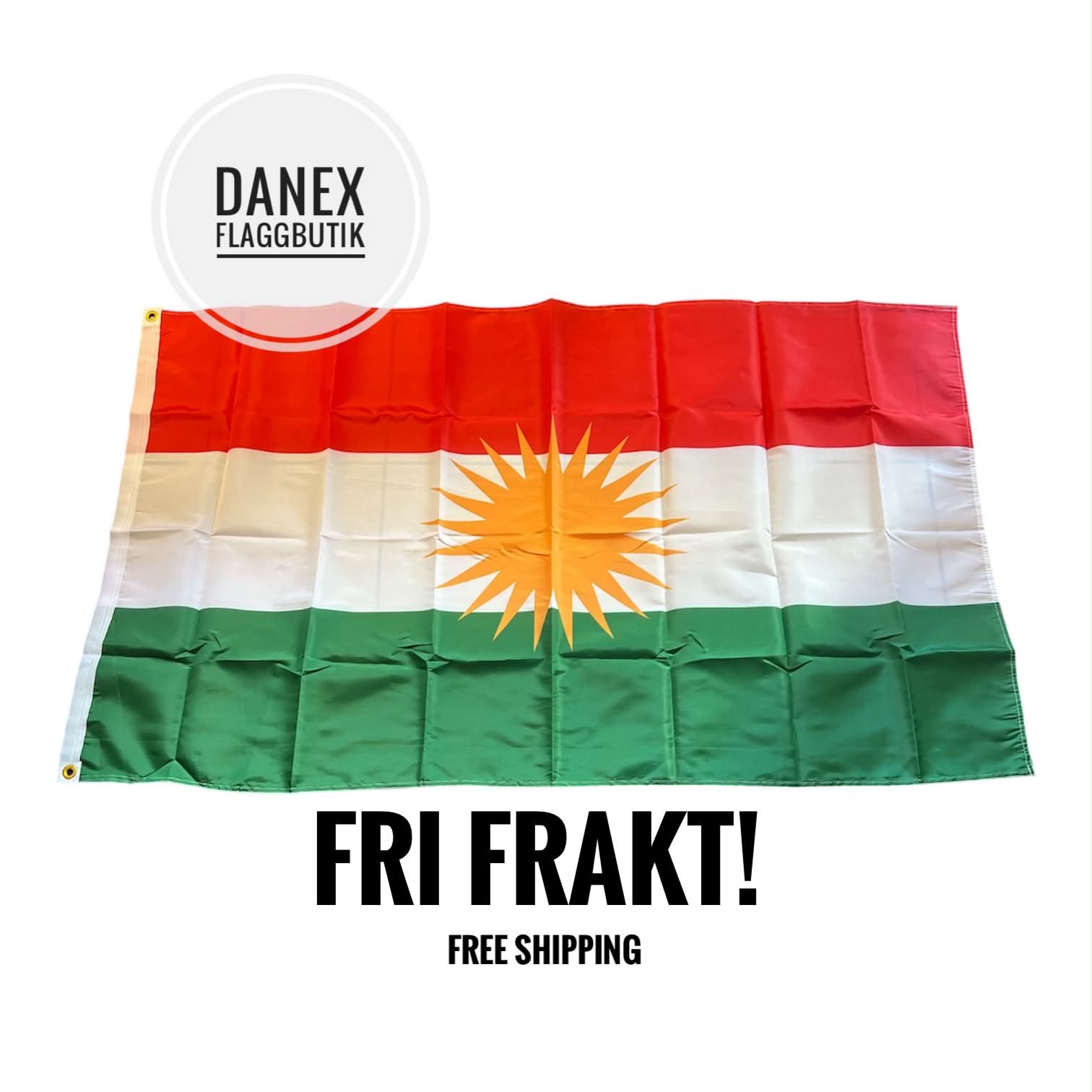 Nationsflagga Kurdistan