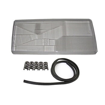 Headlamp glass
