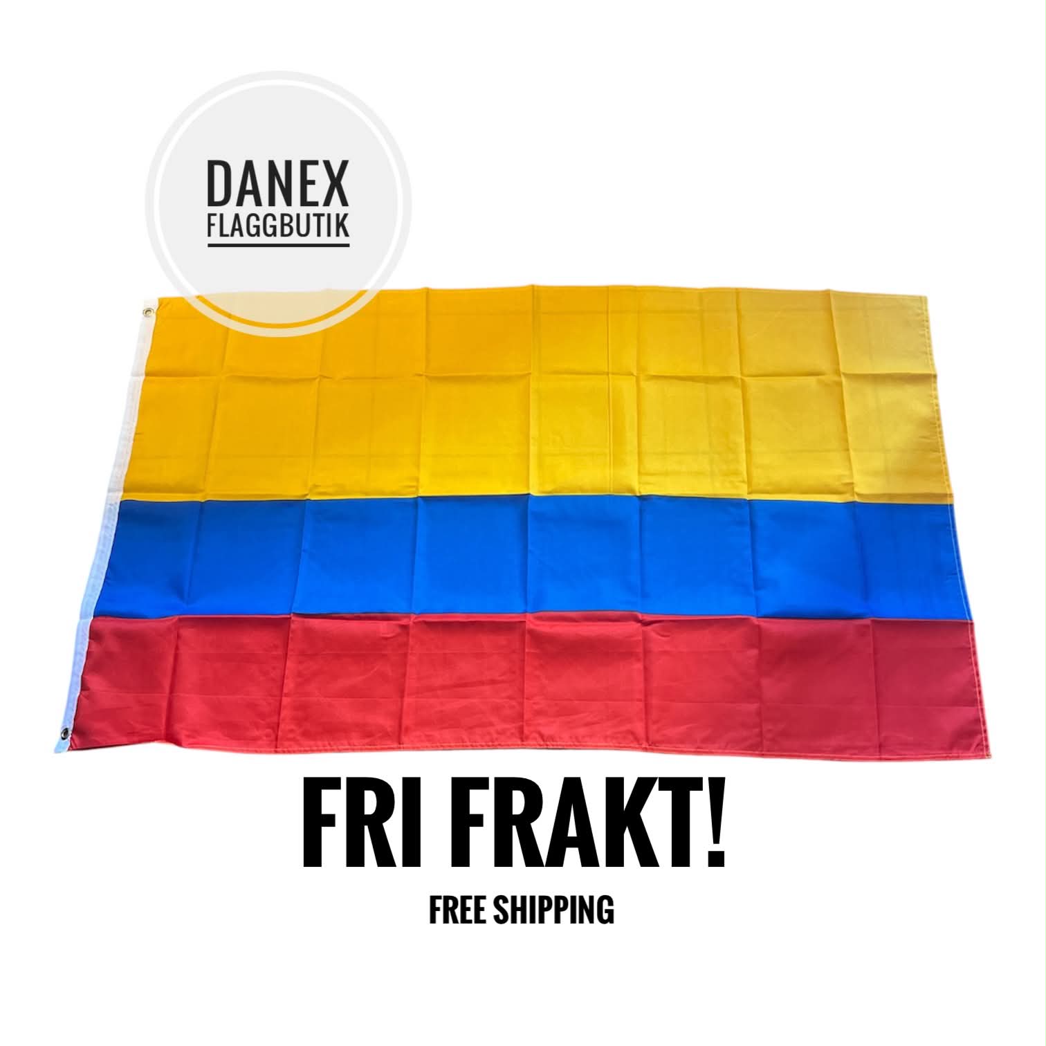 Colombia nationsflagga 