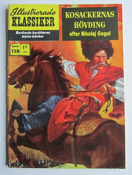 Illustrerade Klassiker 138 Kosackernas hövding 2:a uppl Fn-
