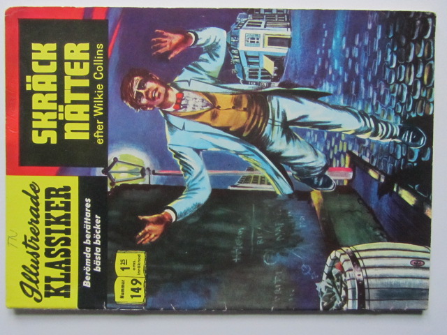 Illustrerade Klassiker 149 Skräckens nätter 2:a uppl Vg