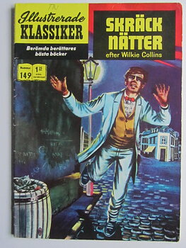 Illustrerade Klassiker 149 Skräckens nätter 2:a uppl Vg