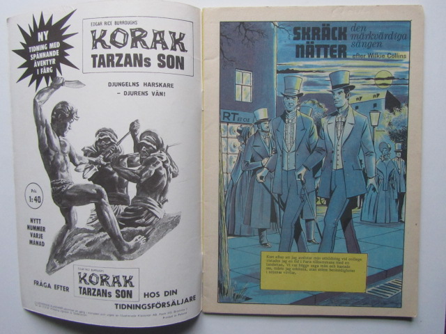 Illustrerade Klassiker 149 Skräckens nätter 2:a uppl Vg - 3