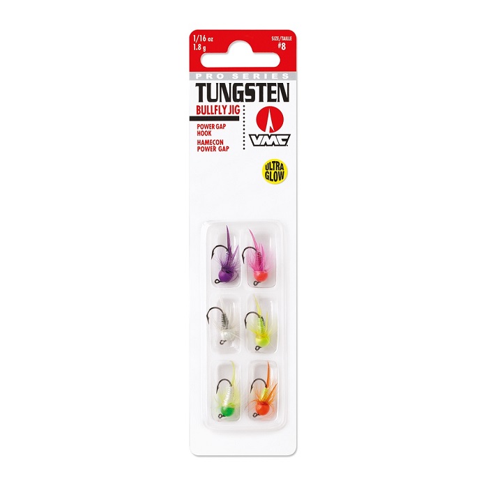 VMC Tungsten Bullfly Kit 6-pack