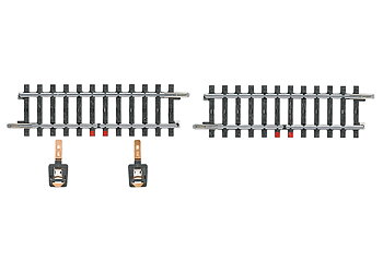 Sats kontaktskenor, 2x90mm
