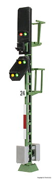 Blocksignal med försignal, Hp0
