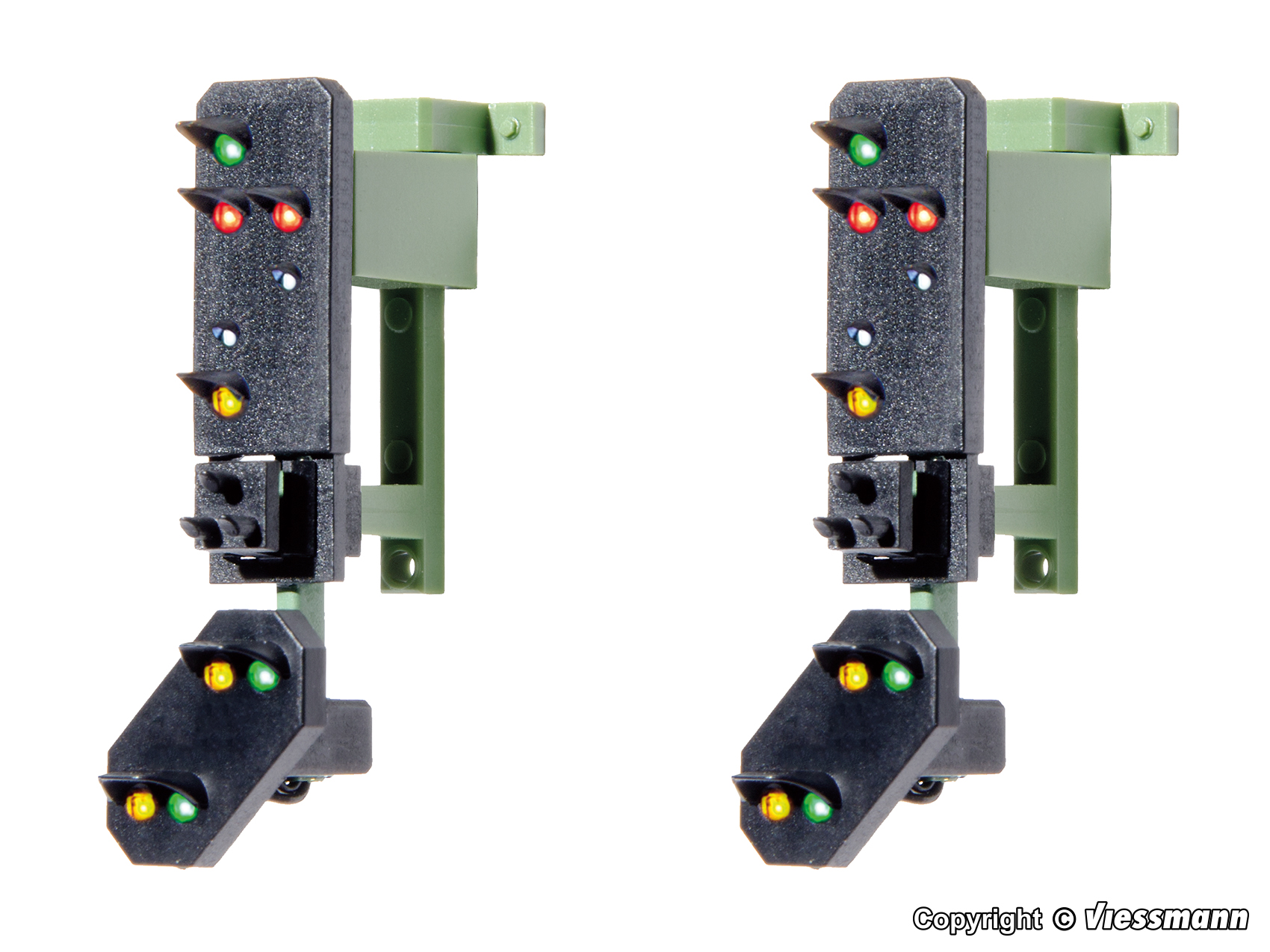 Utfartsignaler (2st) till signalbrygga