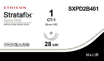 Stratafix PDO 1,  SXPD2B401,   2xCT-1 28 cm purple