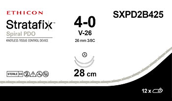 Stratafix PDO 4-0,  SXPD2B425,   2xV-26 28 cm purple