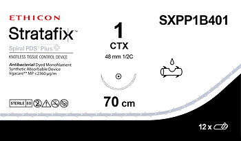 Stratafix Spiral PDS Plus 1, SXPP1B401,  CTX 70 cm purple