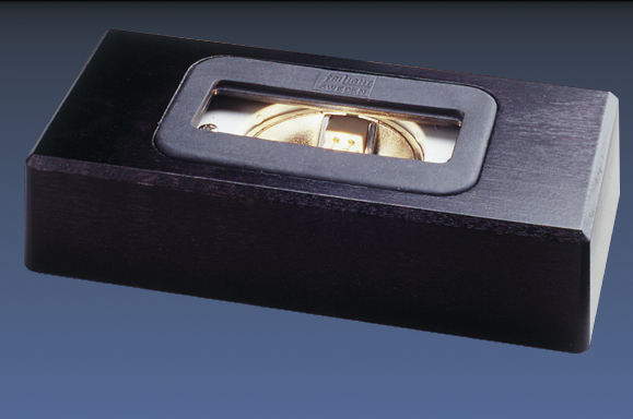 RecW140 madera rectangular, negro 14x7x3 cm