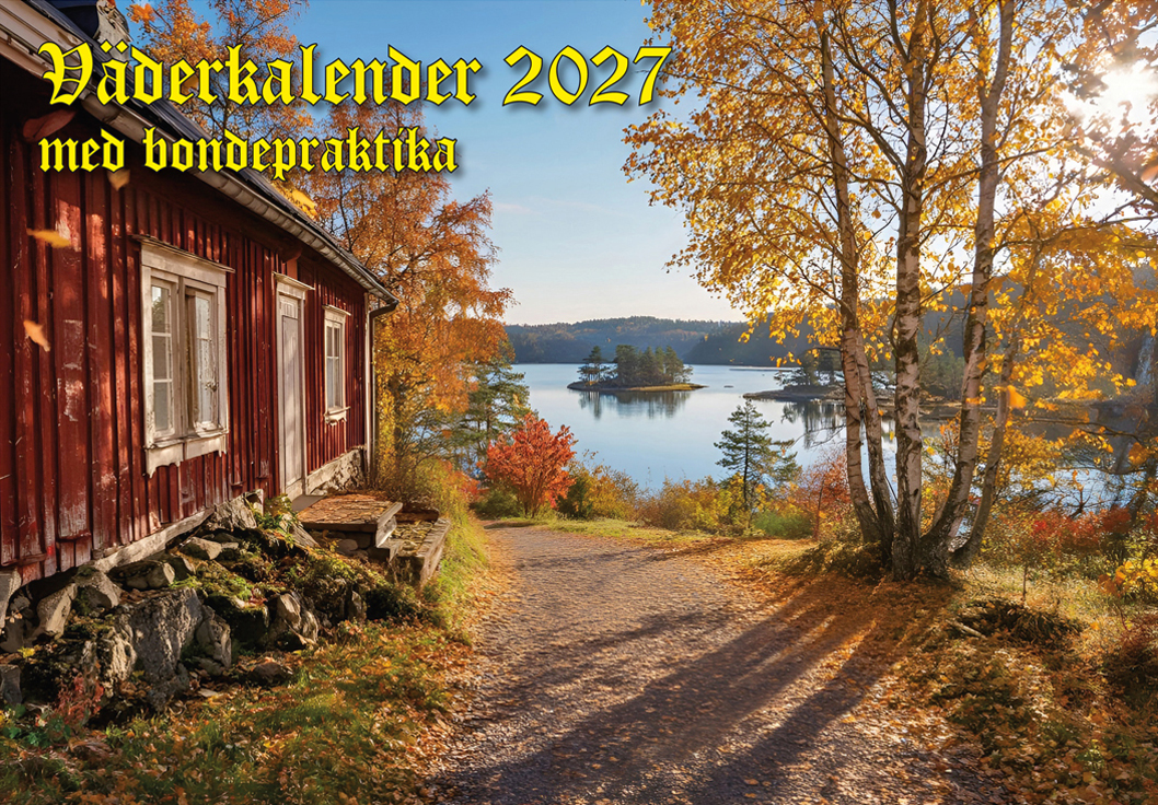 Väderkalender med Bondepraktika 2026 - 2