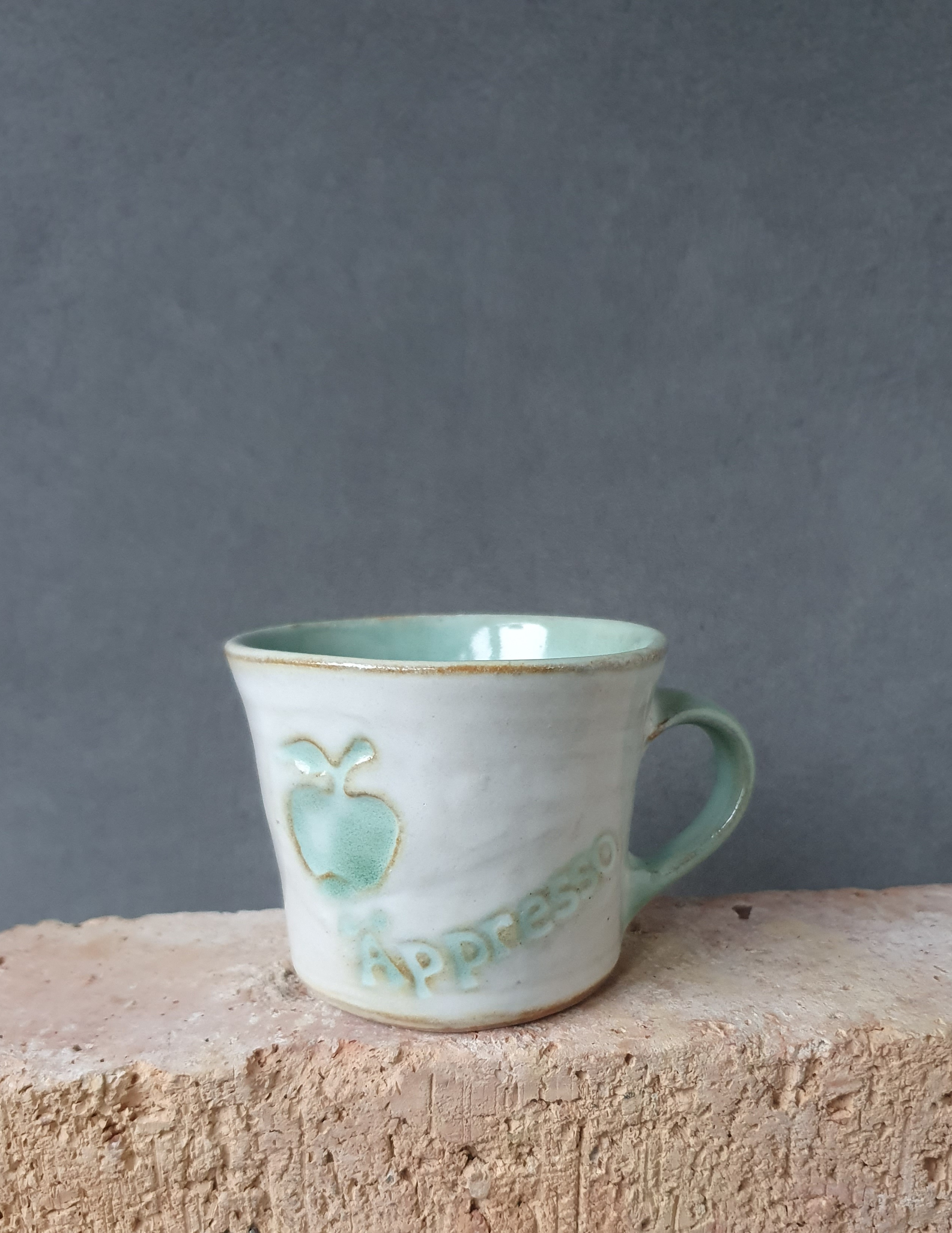 Espresso cup apple