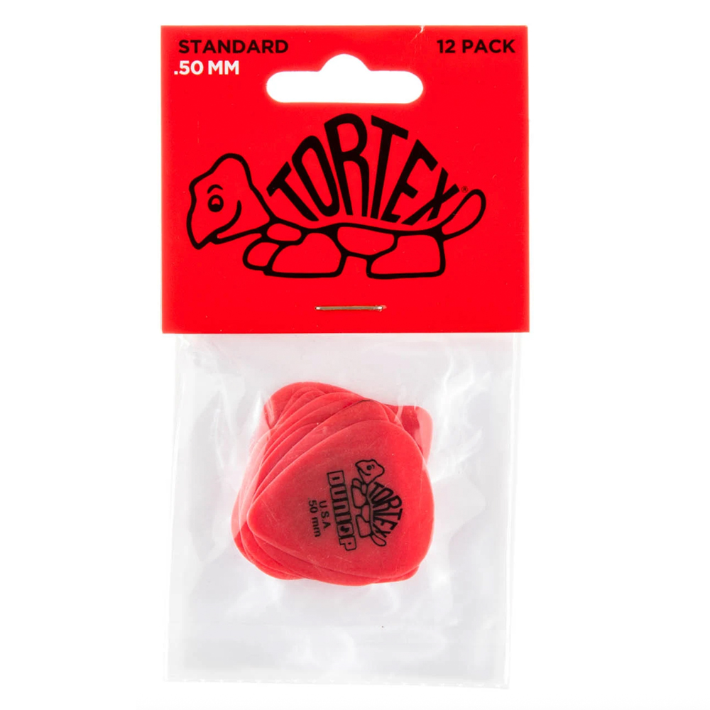 Dunlop Tortex Standard Plektra 12 kpl - 6