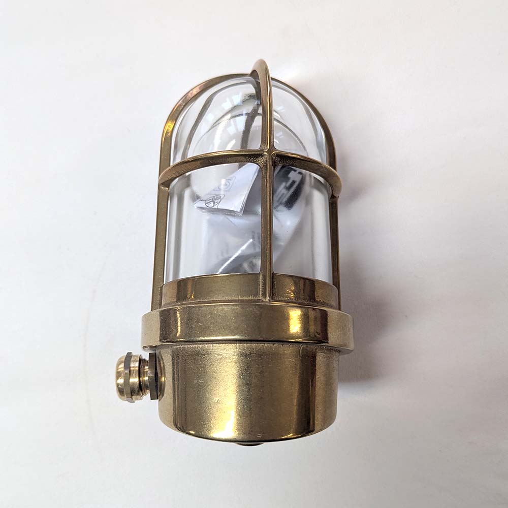 Gallerlampa Mässing Lutande 19 cm - 3