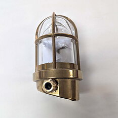 Gallerlampa Mässing Lutande 19 cm