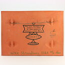 Stig Lindberg (1962) Wall Plaque "Air Balloon over City" 34 cm