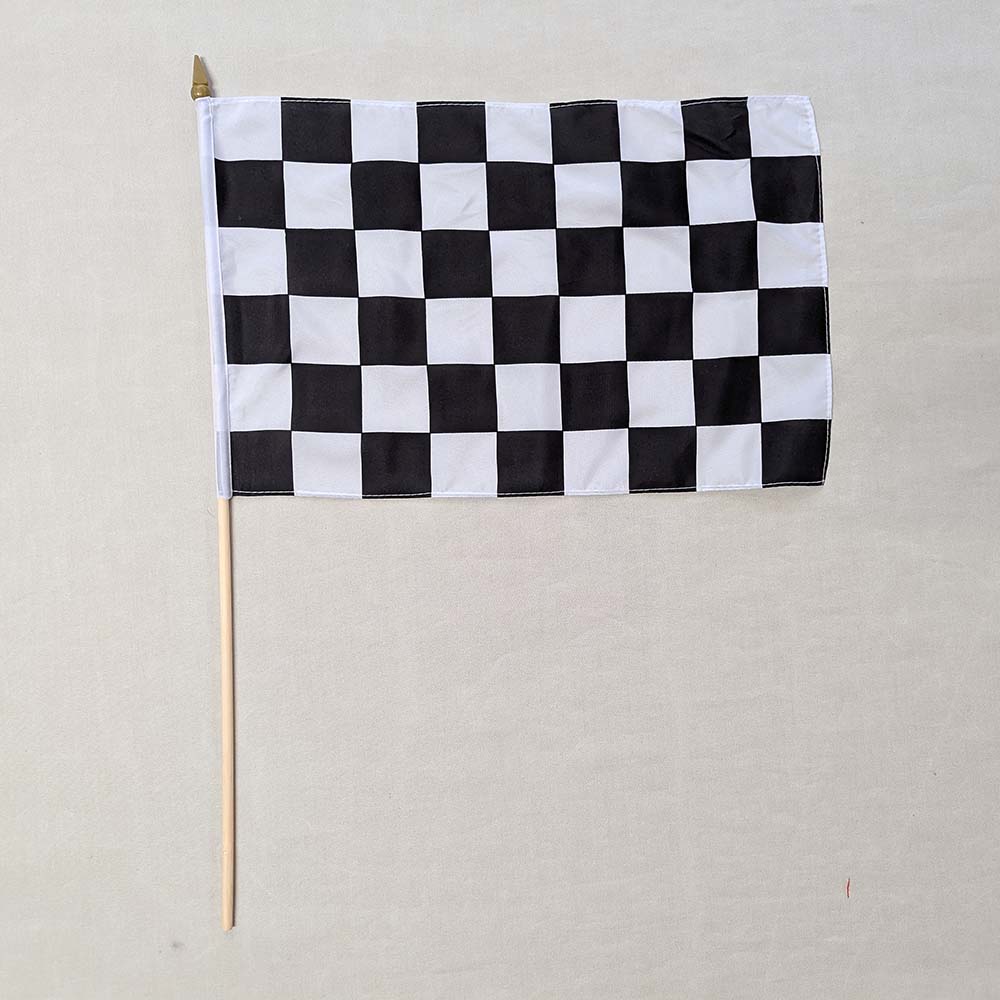 Handflagga Pinne Nation 30x45 cm - 6
