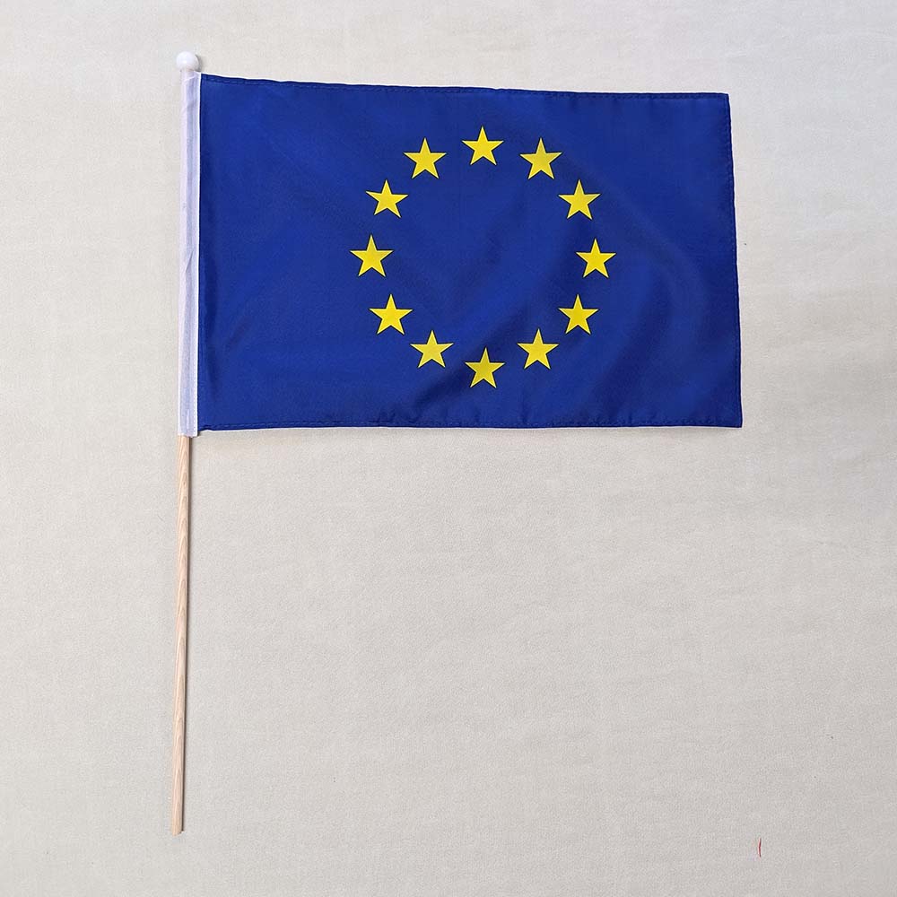 Handflagga Pinne Nation 30x45 cm - 5