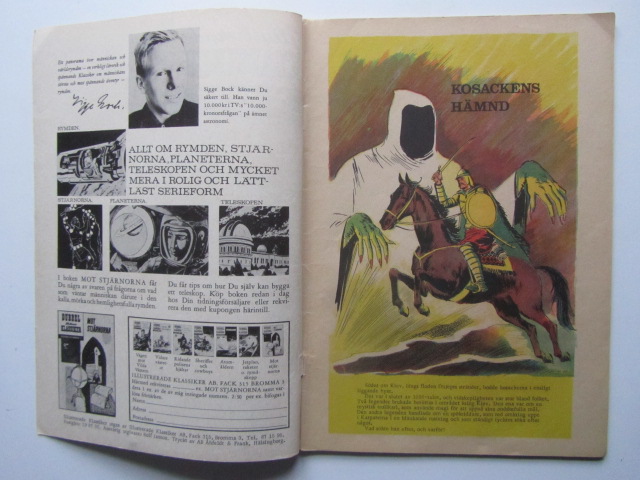 Illustrerade Klassiker 167 Kosackens hämnd 1:a uppl Vg - 3