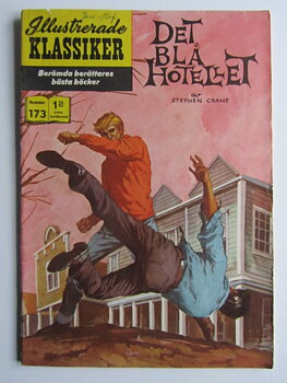 Illustrerade Klassiker 173 Det blå hotellet 1:a uppl Vg+