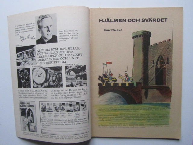 Illustrerade Klassiker 174 Hjälmen och svärdet 1:a uppl Vg - 3