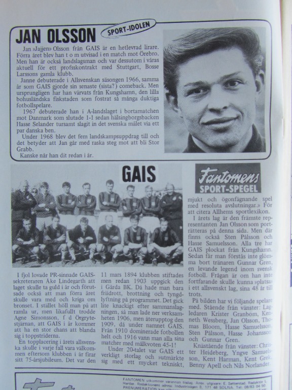 Fantomen 1969 17 Vg+ - 3