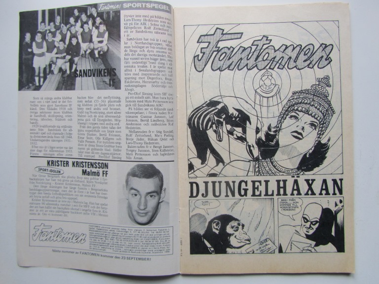 Fantomen 1969 19 Vg(+) - 3