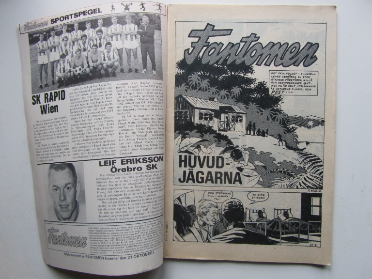 Fantomen 1969 21 Vg+ - 3