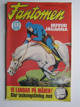 Fantomen 1969 21 Vg+