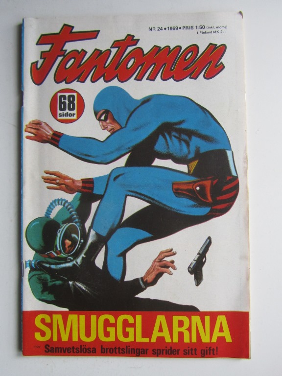 Fantomen 1969 24 Vg+