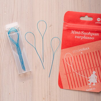 Mini-Suohpan Warp Lasso for threading the heddle