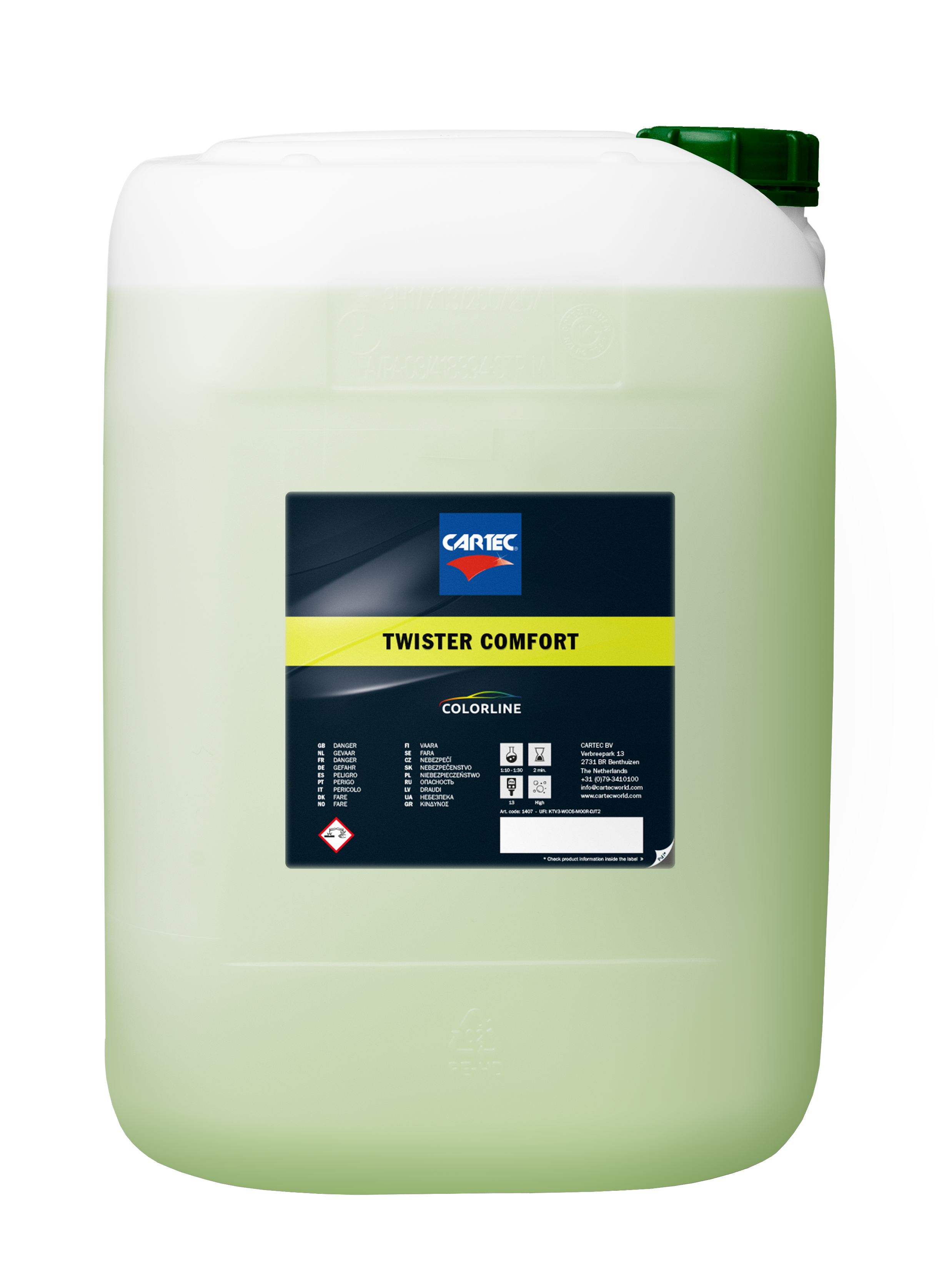 Twister Comfort - Alkalisk avfettning - 4