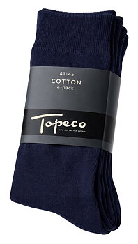 4-Pack Topeco Mens Socks Marin