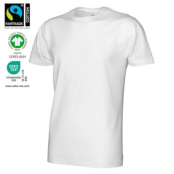 T-shirt Klassisk - Herr - Cottover - Fairtrade & Ekologisk GOTS - 29 olika färger