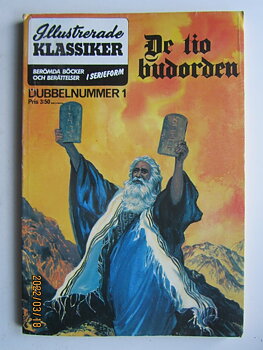 Illustrerade klassiker Dubbelnummer 01 De tio budorden Vg+