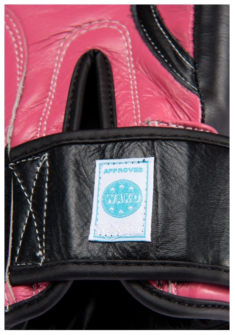 Topten Boxingglove Superfight Flower, Black/Pink 10 oz - 2