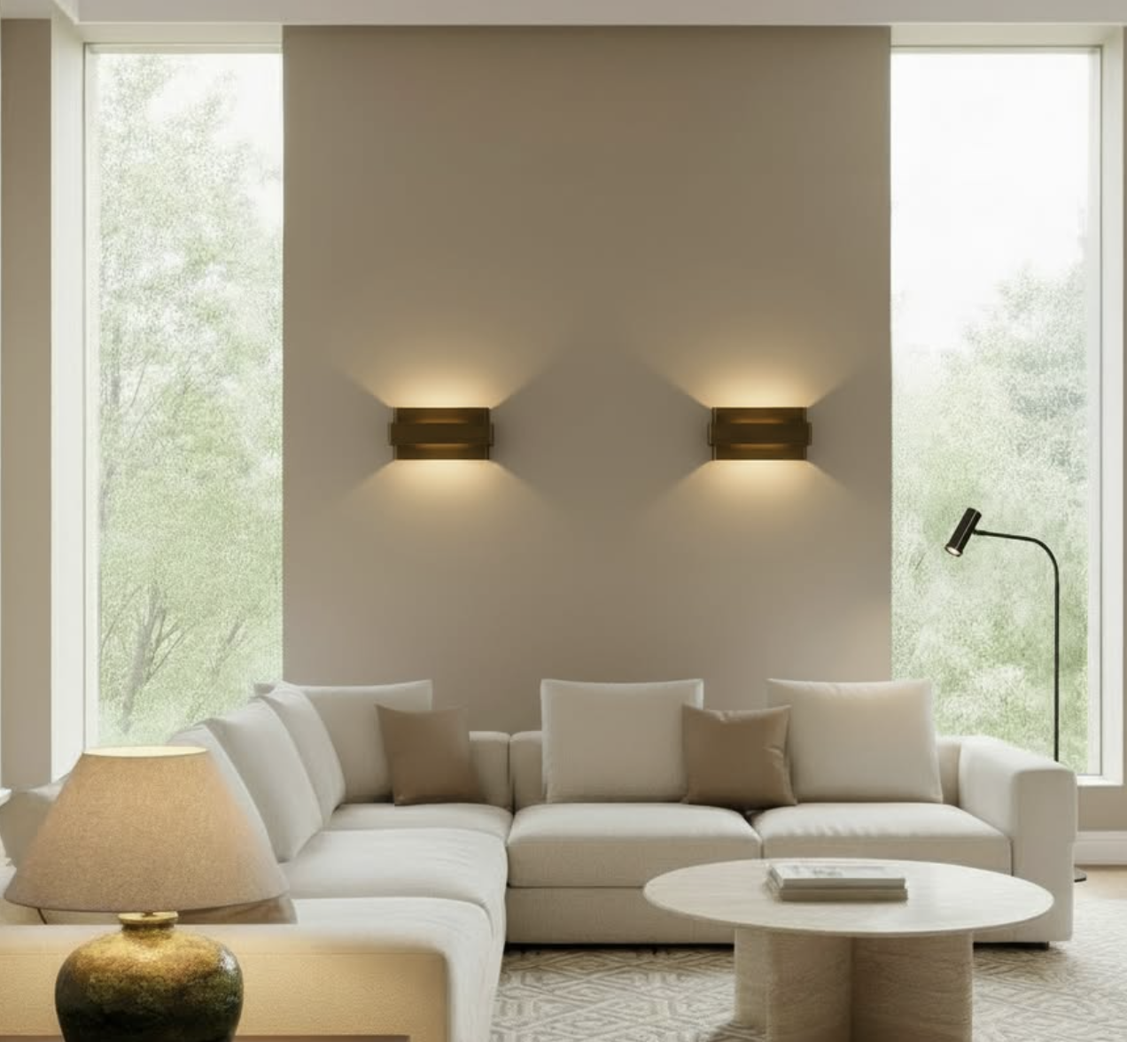 PARETO Frezoli - Vägglampa Mörk mässing - 3