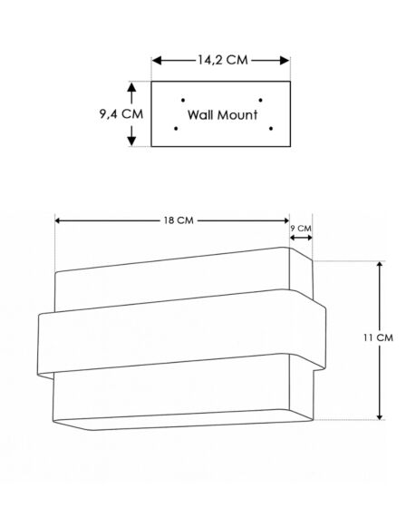 PARETO Frezoli - Vägglampa Mörk mässing - 6