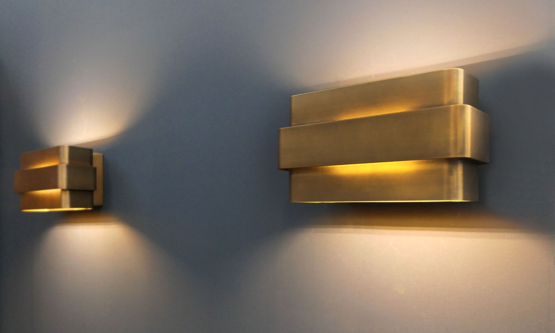 PARETO Frezoli - Vägglampa Mörk mässing - 5