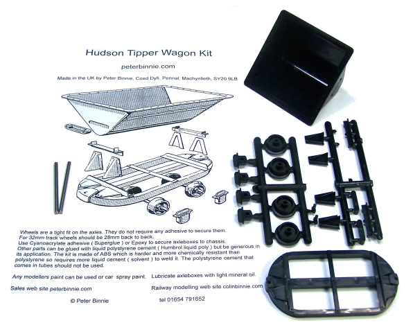 Skip 16 mm scale, Binnie Engineering - 4