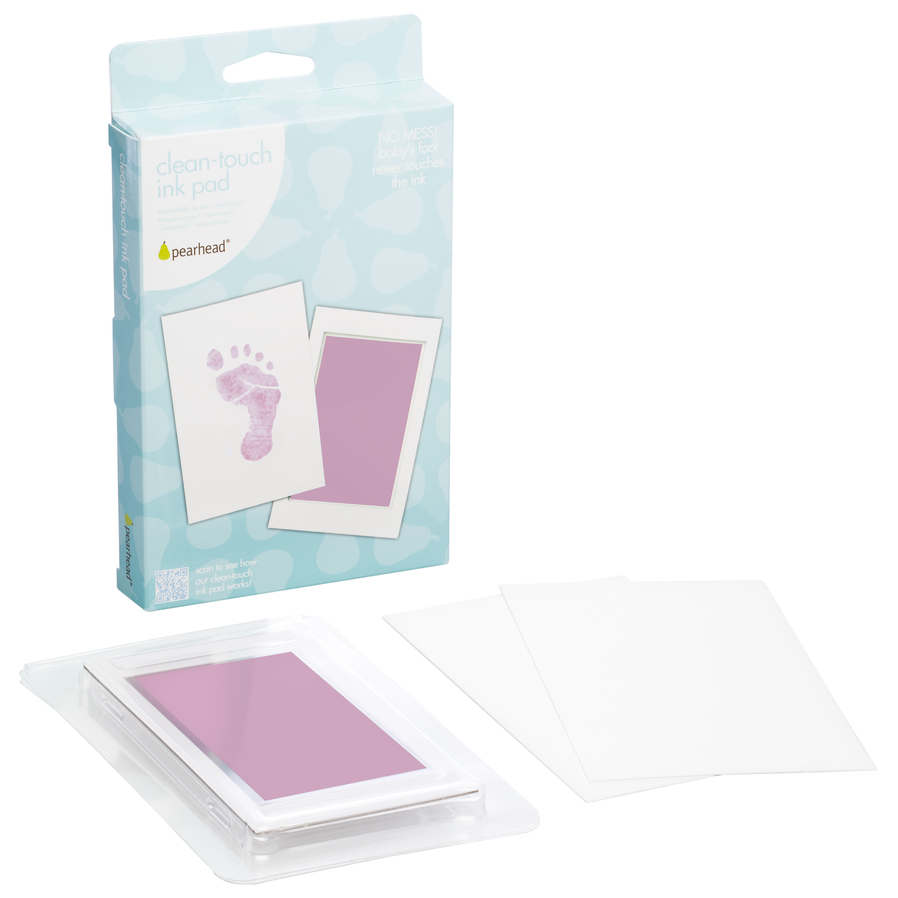 Clean-Touch Hand och Fotavtryck, Rosa - 3