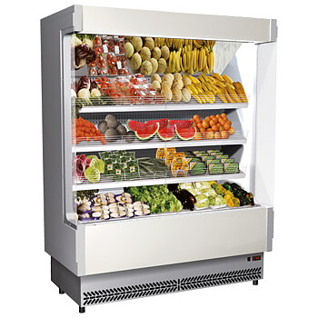 Cooling display for fruits and vegetables, +6°C till +8°C