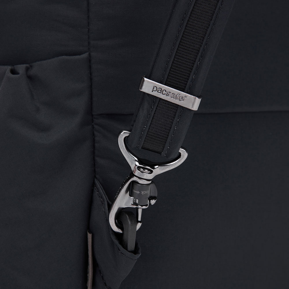 Stöldsäker ryggsäck - PACSAFE Citysafe CX Backpack Econyl Black - 4