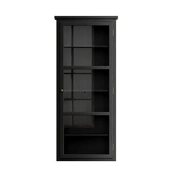 Vitrinskåp Vägghängt N4 Dark Oak  Lindebjerg Design