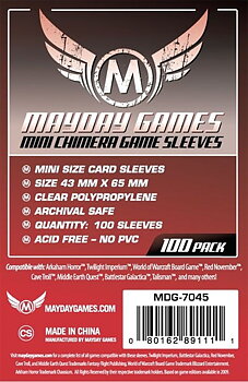 Mini Chimera Card Sleeves - 43 x 65 mm - 100 Pack 