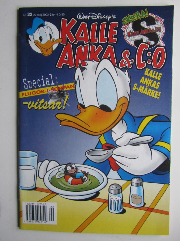 Kalle Anka & Co 2002 22 med bilaga